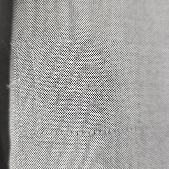 Joseph Abboud Egyptian Cotton Non-Iron Dress Shirt Gray Classic Fit 16.5 34/35 - Picture 9 of 11